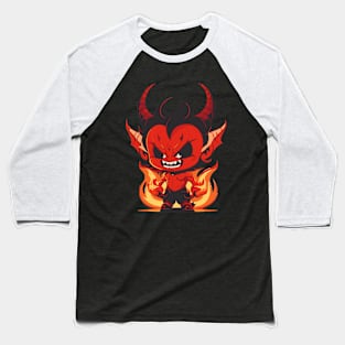 Baby Demon Baseball T-Shirt